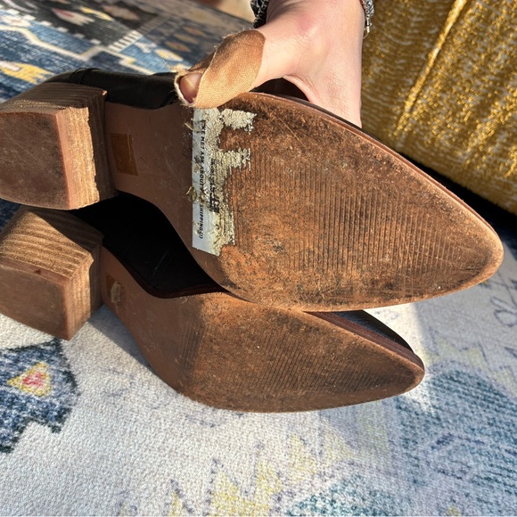 Madewell Black Leather Ankle Booties - Picture 4 of 4